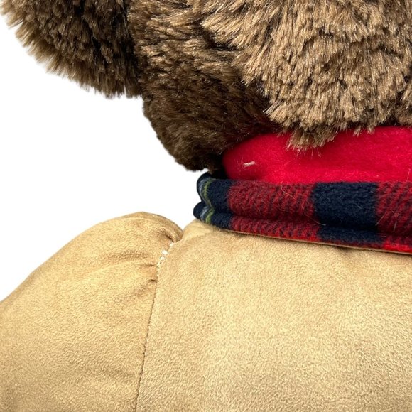 Dan Dee Collectors Choice Red Barn Toys 2018 Holiday 23" Plush Brown Bear Stuffe - Picture 7 of 16